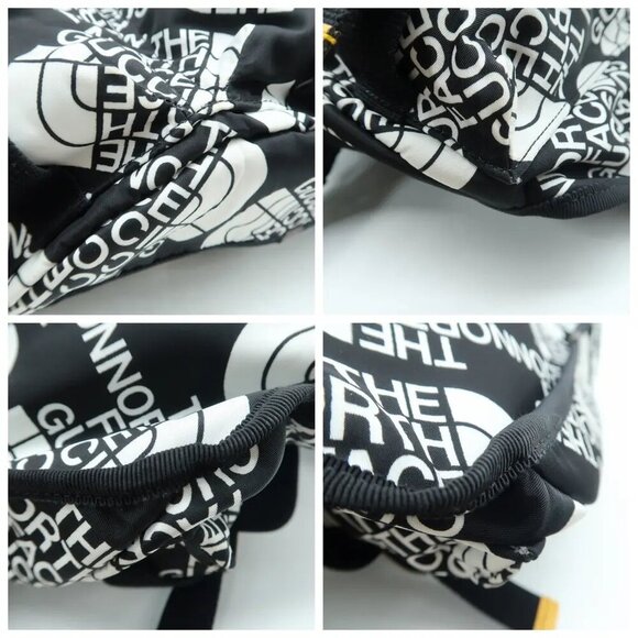 100% Authentic GUCCI Black GG Marmont Cloth Crossbody bag 861-073124 - Picture 6 of 12